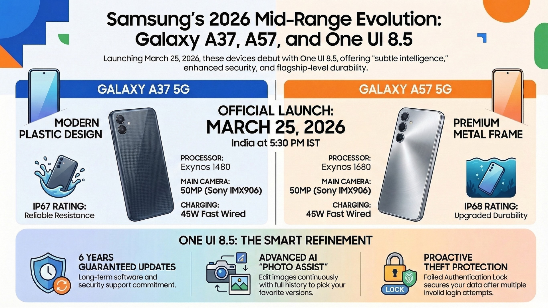 Samsung Galaxy A37 Specifications & Price in India